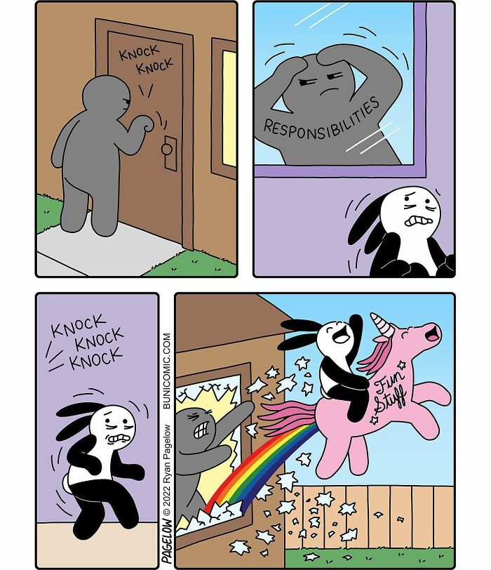 20 Hilariously Dark Buni Comics Where Cute Unicorns Crash and Burn