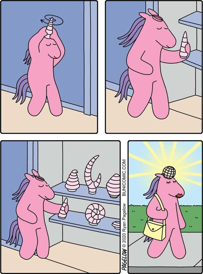 20 Hilariously Dark Buni Comics Where Cute Unicorns Crash and Burn
