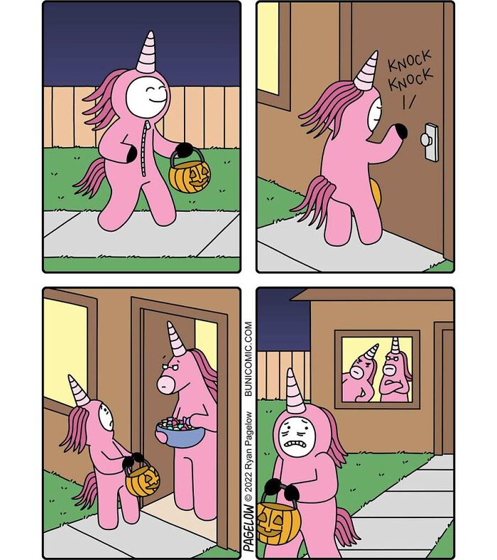 20 Hilariously Dark Buni Comics Where Cute Unicorns Crash and Burn