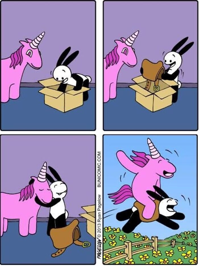 20 Hilariously Dark Buni Comics Where Cute Unicorns Crash and Burn