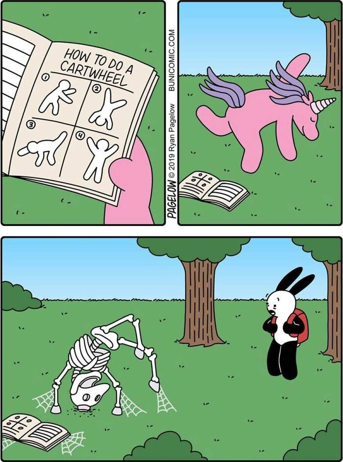 20 Hilariously Dark Buni Comics Where Cute Unicorns Crash and Burn