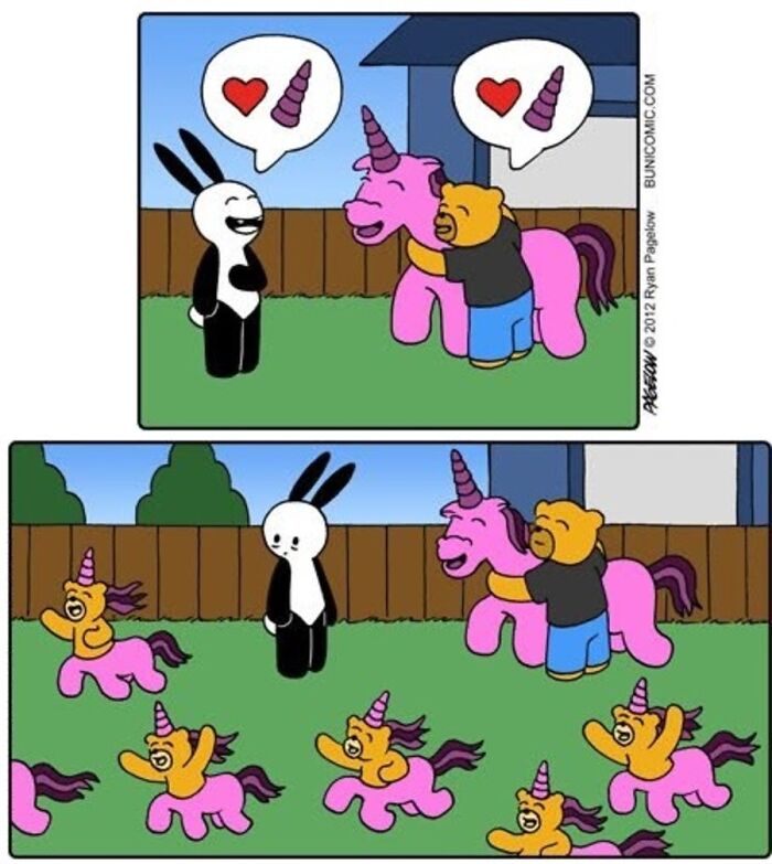 20 Hilariously Dark Buni Comics Where Cute Unicorns Crash and Burn