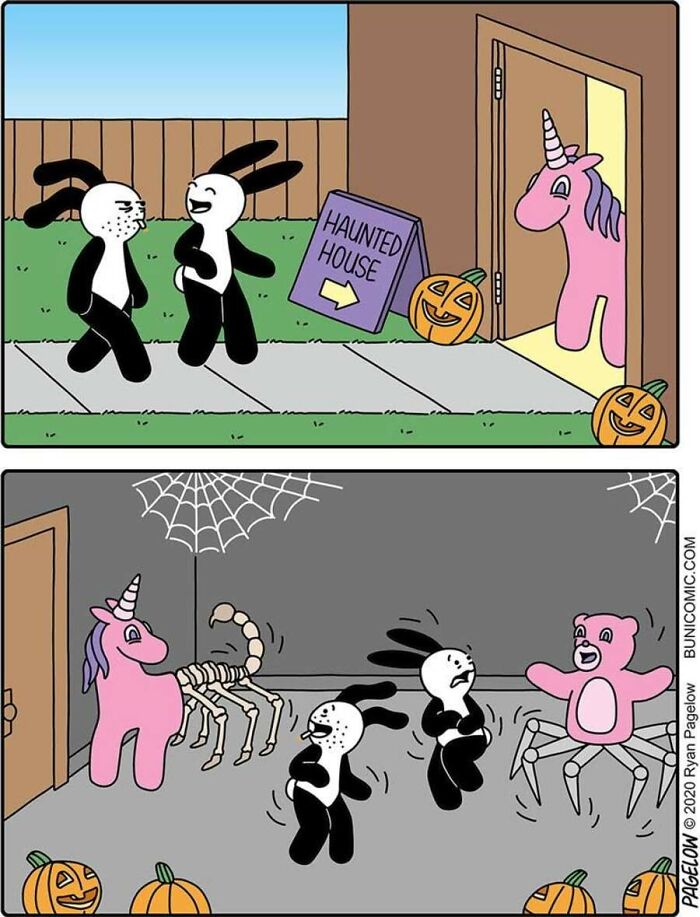 20 Hilariously Dark Buni Comics Where Cute Unicorns Crash and Burn
