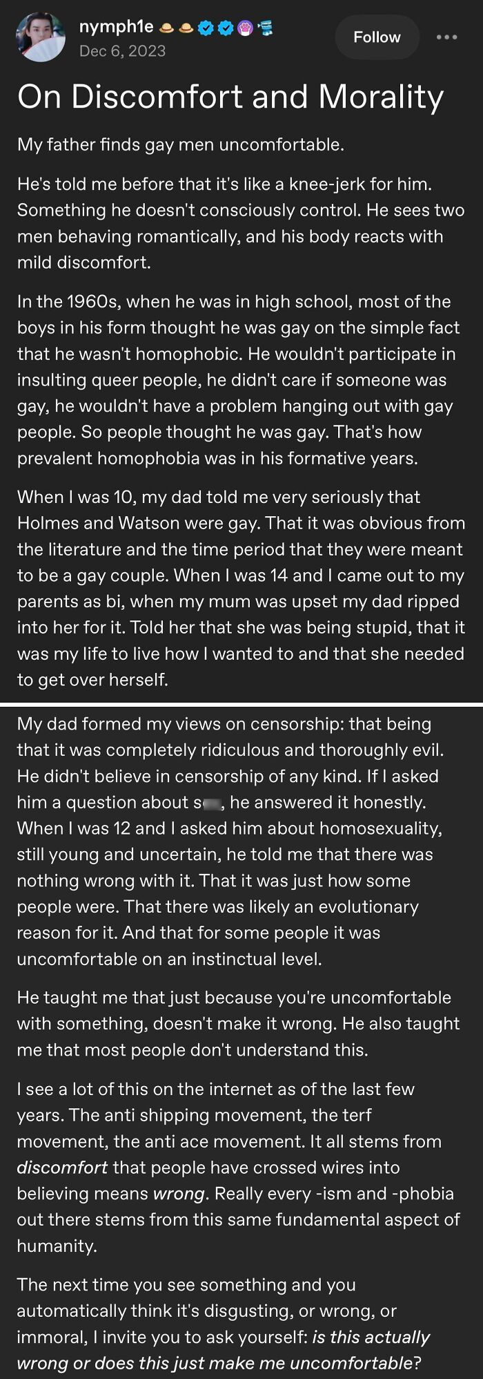When Feeling Weird Is Totally Morally Complex