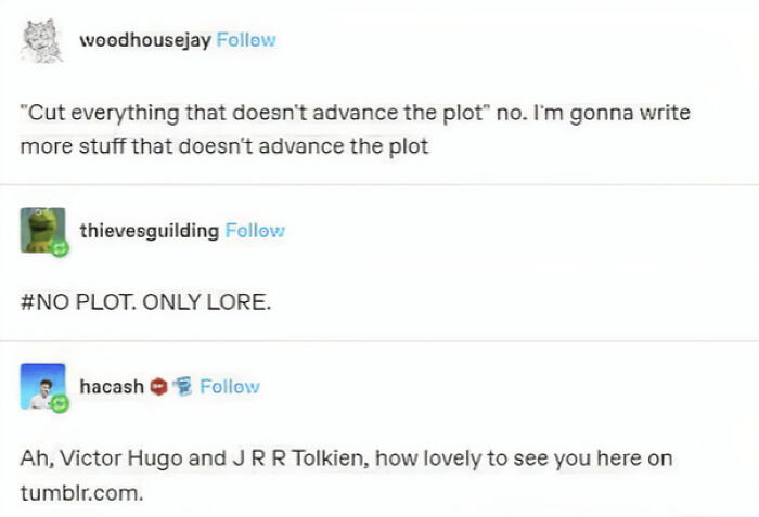 No Plot, Just Epic Fantasy Lore