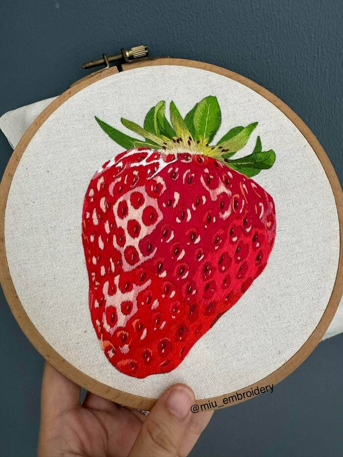 A Giant Strawberry That’s Too Real to Eat