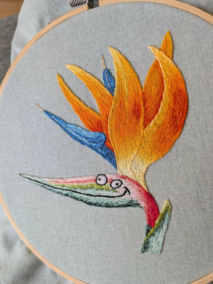 A Totally Normal Bird of Paradise (Because What Else Would It Be?)