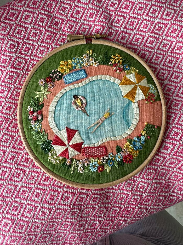 Finished My First Embroidery Project and I’m Proud!