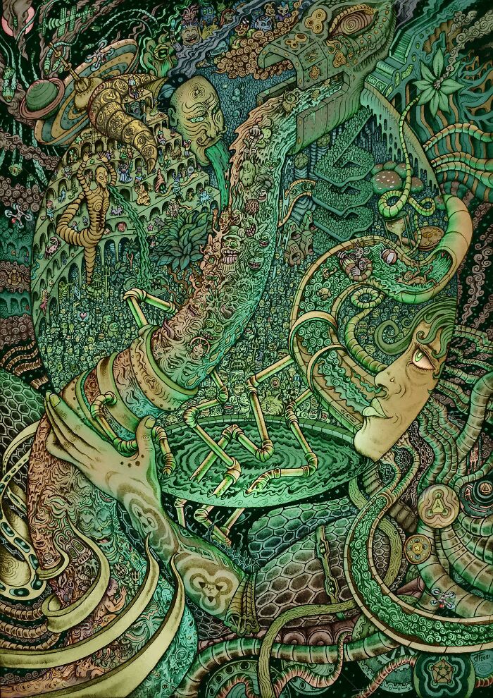 Psychedelic Dreampark: Find The Badger With The Bucket