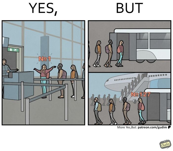 27 Hilarious “Yes, But” Comics That Nail How Reality Loves to Mess With Our Plans