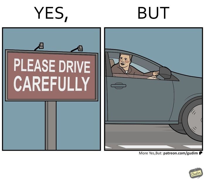 27 Hilarious “Yes, But” Comics That Nail How Reality Loves to Mess With Our Plans