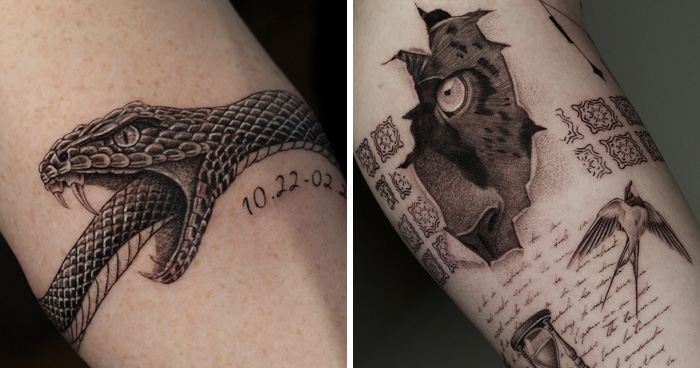 20 Animal Tattoos That Speak Louder Than Words (And Look Awesome)