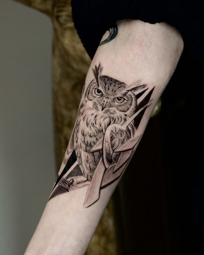 Wise Night Watcher: Owl
