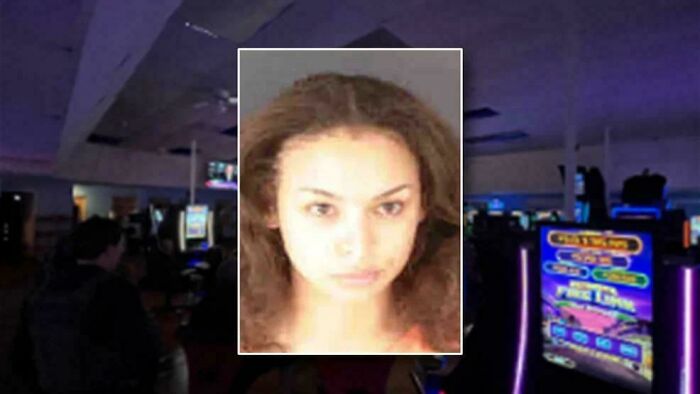 66 Slot Machines Seized After Raid at "Social Club," Woman Arrested
