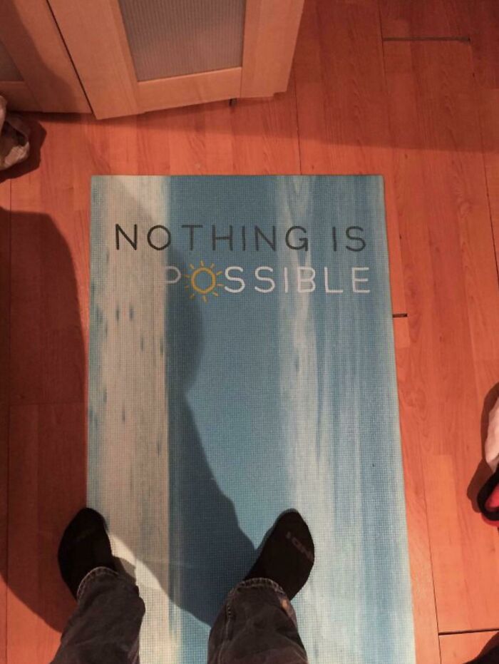 Yoga Mat Vibes: Surprisingly Pessimistic