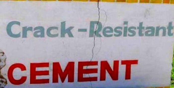 Why Is the Cement Just... Vibin' There?