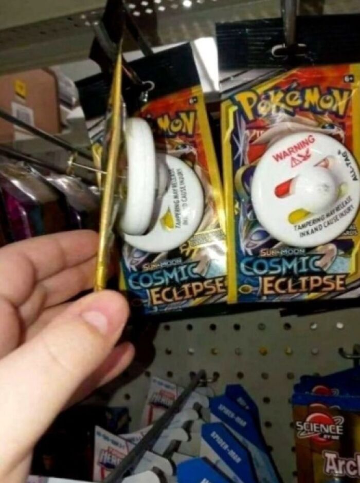 Anti-Theft Tags... On Collectibles? Sure!