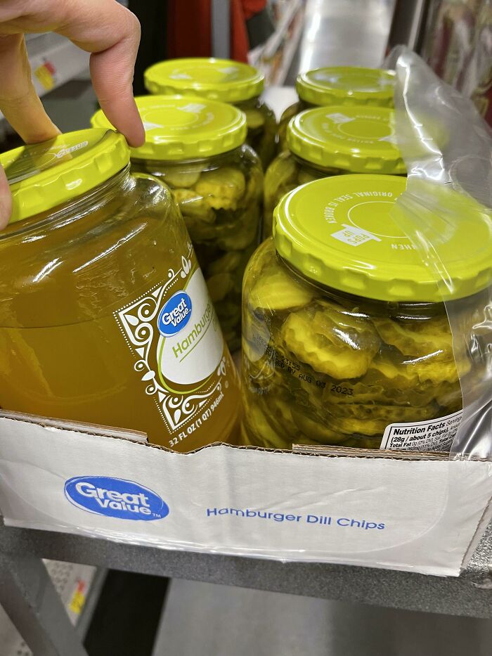 Forgot the Pickles? Rookie Move