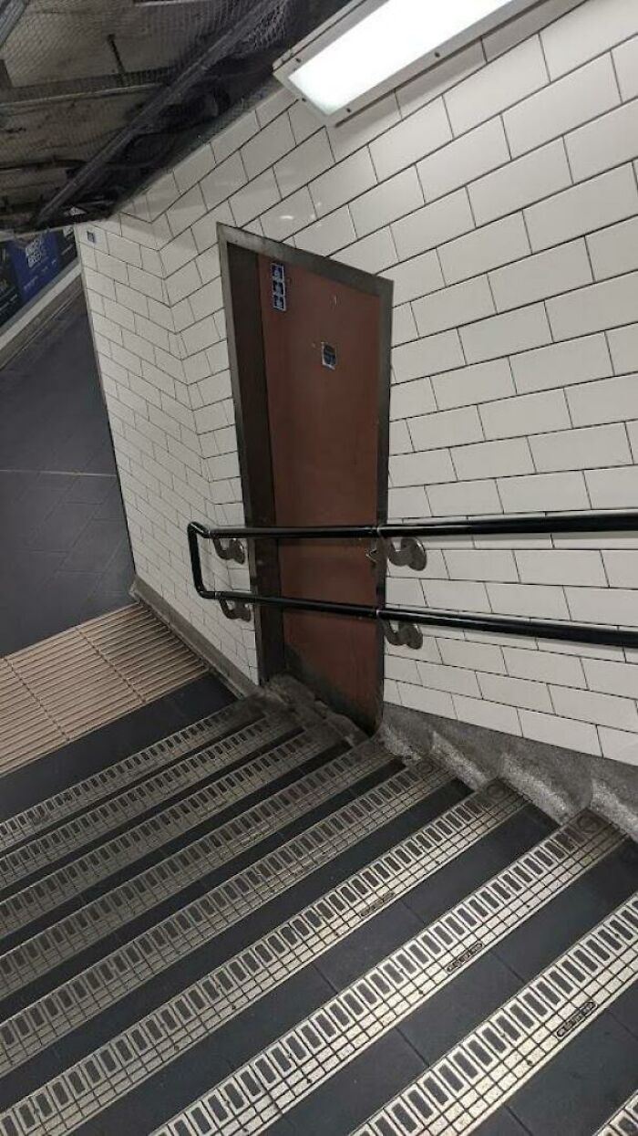 Handrail... Over a Door? Sure, Why Not