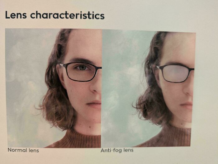 Anti-Fog Glasses Ad… Looks Foggy to Me