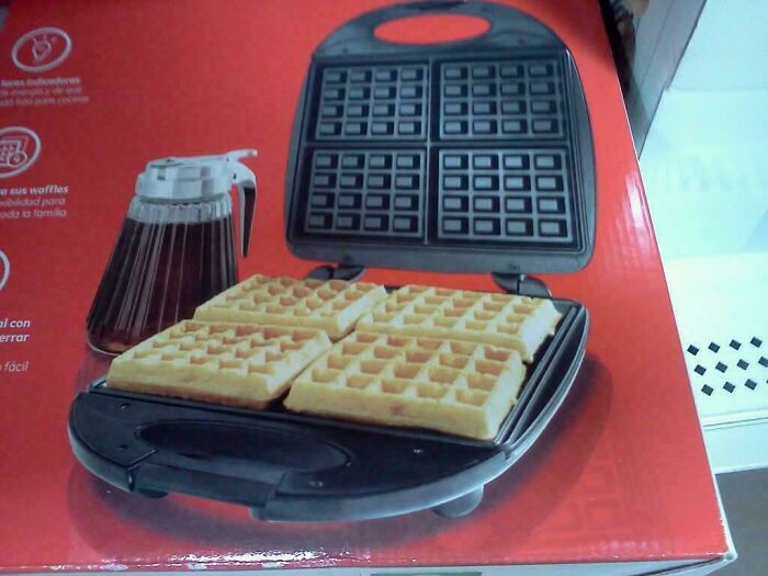 Waffles and Waffle Maker Are Not on the Same Page