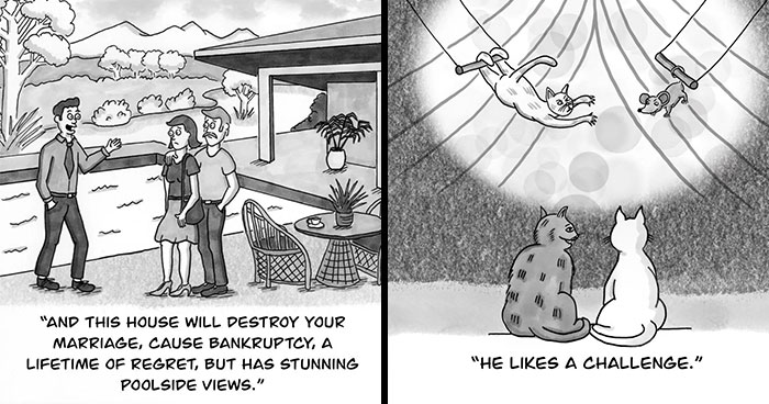 Let’s Laugh at Life’s Weird Little Moments with These 30 Hilarious Cartoons