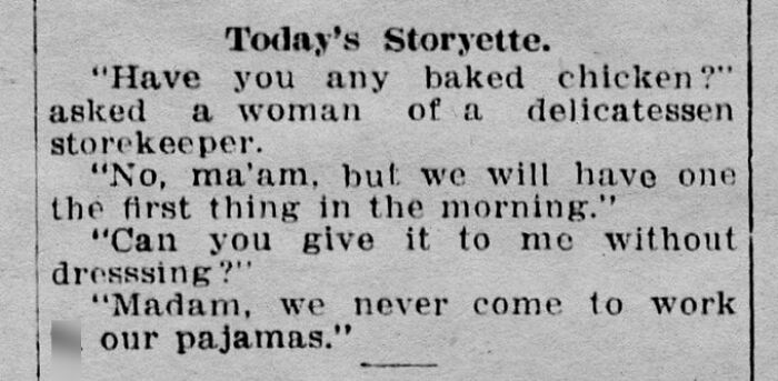 Old Newspaper Gems That Are Weirdly Funny and Totally Cool