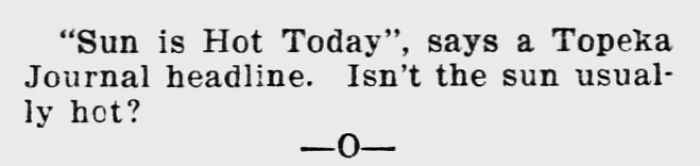 Old Newspaper Gems That Are Weirdly Funny and Totally Cool