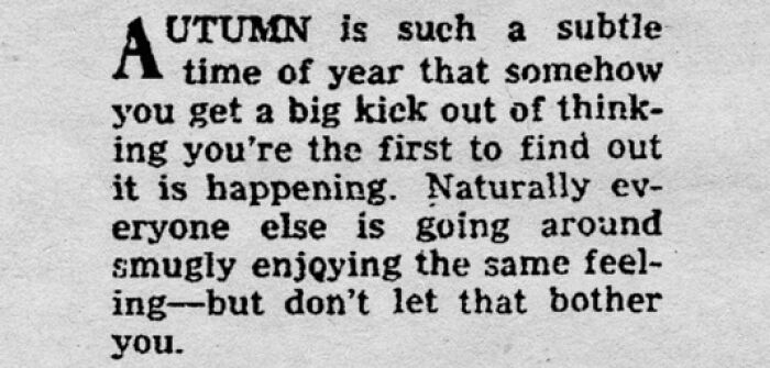 Old Newspaper Gems That Are Weirdly Funny and Totally Cool