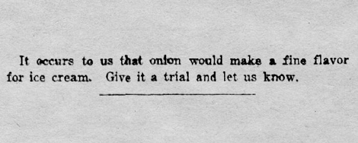 Old Newspaper Gems That Are Weirdly Funny and Totally Cool