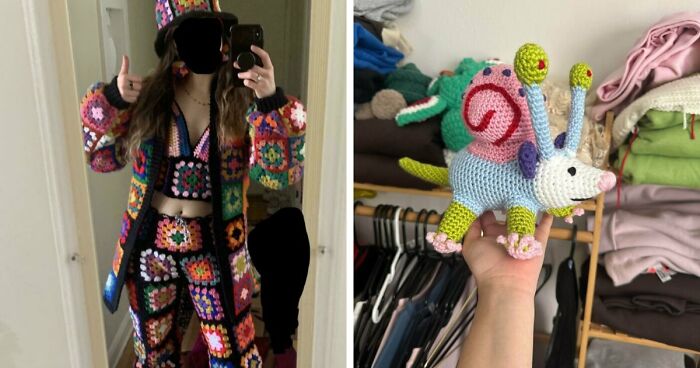 Wait, People Actually Made These Wild Crochet Creations?!
