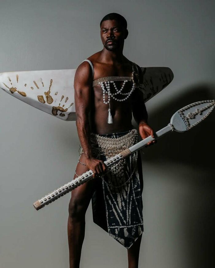 Cameroon’s Costume Packs a Punch
