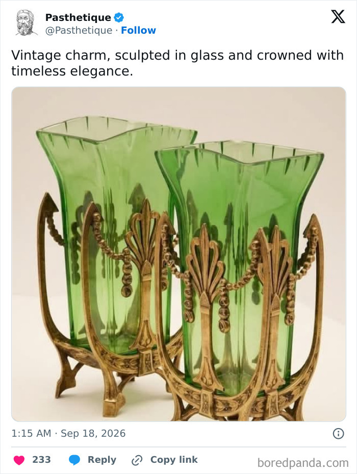 Wait, They Actually Made Stuff This Pretty Back Then?!